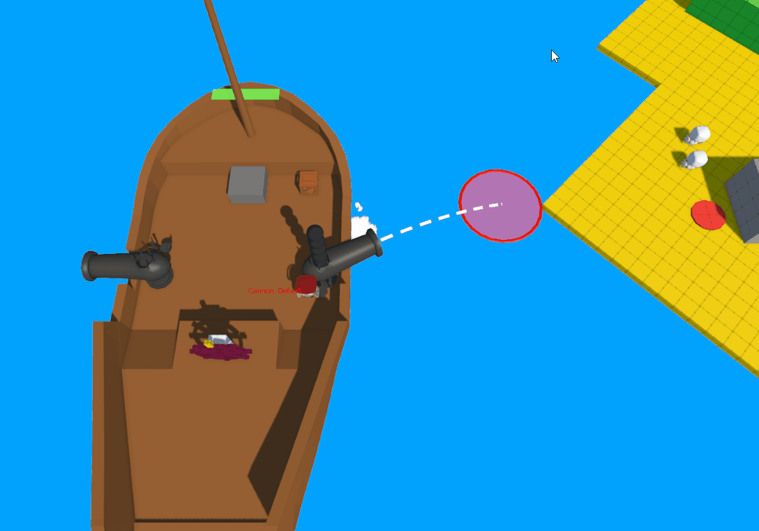 Ship Shoot Trajectory